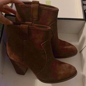 Splendid Eloise Suede Booties NEW